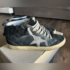 Women’s Golden Goose Midstar shearling